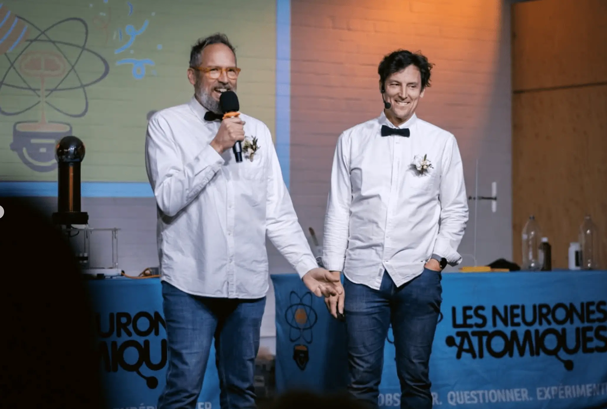 Présentation d'une expérience scientifique